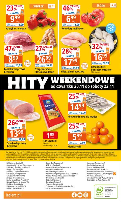 Leclerc - gazetka promocyjna Oferta E.Leclerc I Black Friday od wtorku 18.11 do soboty 29.11 - strona 32