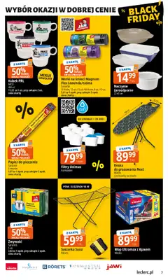 Leclerc - gazetka promocyjna Oferta E.Leclerc I Black Friday od wtorku 18.11 do soboty 29.11 - strona 7