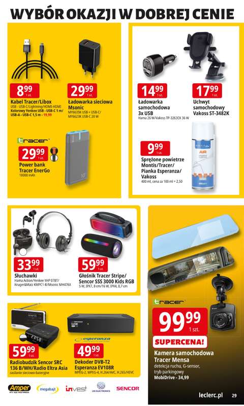 Leclerc - gazetka promocyjna Oferta E.Leclerc I Black Friday od wtorku 18.11 do soboty 29.11 - strona 29