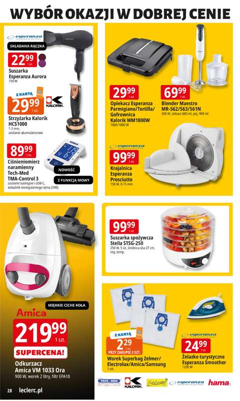 Leclerc - gazetka promocyjna Oferta E.Leclerc I Black Friday od wtorku 18.11 do soboty 29.11 - strona 28