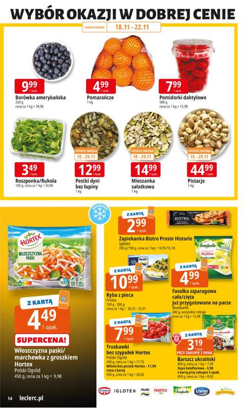 Leclerc - gazetka promocyjna Oferta E.Leclerc I Black Friday od wtorku 18.11 do soboty 29.11 - strona 14
