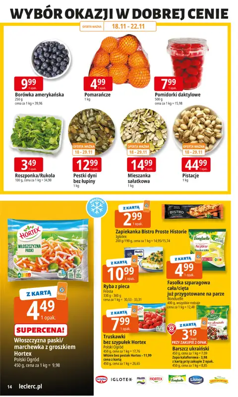 Leclerc - gazetka promocyjna Oferta E.Leclerc I Black Friday od wtorku 18.11 do soboty 29.11 - strona 14