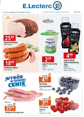 Leclerc - gazetka promocyjna Oferta E.Leclerc I Wybór w dobrej cenie od piątku 14.11 do soboty 15.11