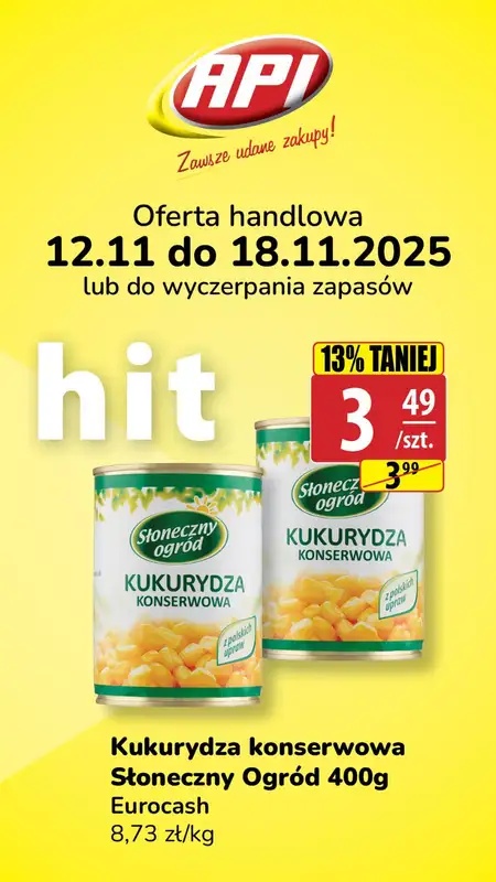 API Market - gazetka promocyjna Weekendówka od piątku 14.11 do wtorku 18.11 - strona 2