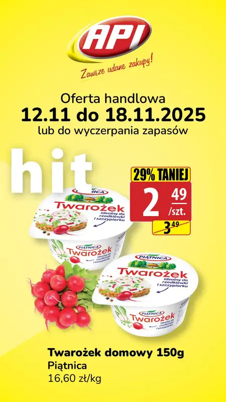 API Market - gazetka promocyjna Weekendówka od piątku 14.11 do wtorku 18.11 - strona 3
