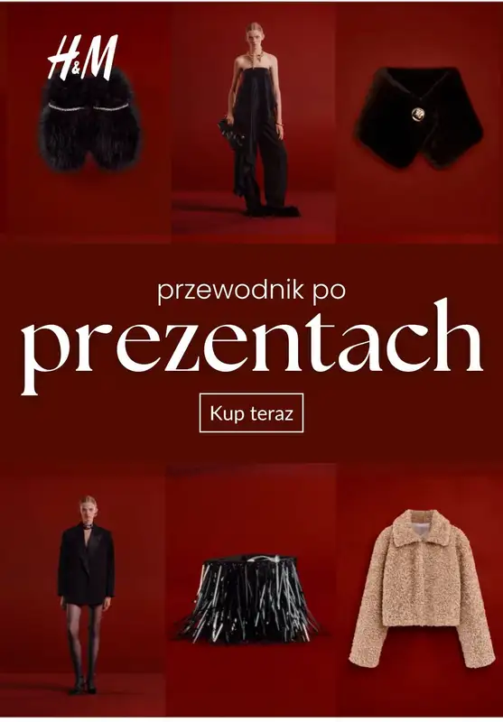 H&M - gazetka promocyjna Przewodnik po prezentach dla niej od piątku 14.11 