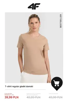 4F - gazetka promocyjna WYPRZEDAŻ: Bestsellery od piątku 14.11  - strona 3