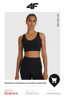 4F - gazetka promocyjna WYPRZEDAŻ: Bestsellery od piątku 14.11  - strona 7