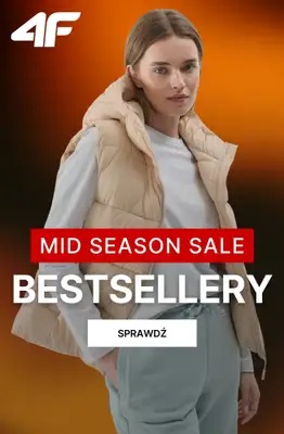4F - gazetka promocyjna WYPRZEDAŻ: Bestsellery od piątku 14.11 