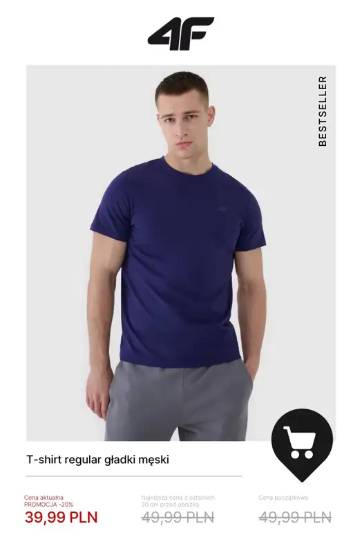 4F - gazetka promocyjna WYPRZEDAŻ: Bestsellery od piątku 14.11  - strona 10