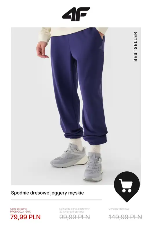 4F - gazetka promocyjna WYPRZEDAŻ: Bestsellery od piątku 14.11  - strona 11