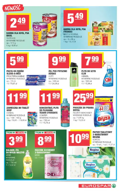 SPAR - gazetka promocyjna Gazetka Eurospar od środy 19.11 do niedzieli 30.11 - strona 15