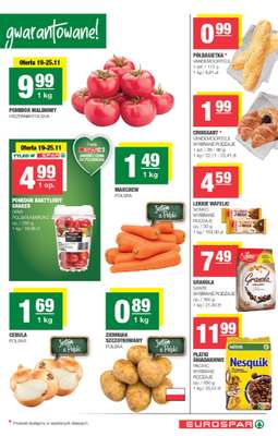 SPAR - gazetka promocyjna Gazetka Eurospar od środy 19.11 do niedzieli 30.11 - strona 3