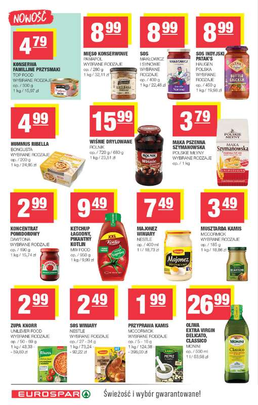 SPAR - gazetka promocyjna Gazetka Eurospar od środy 19.11 do niedzieli 30.11 - strona 10