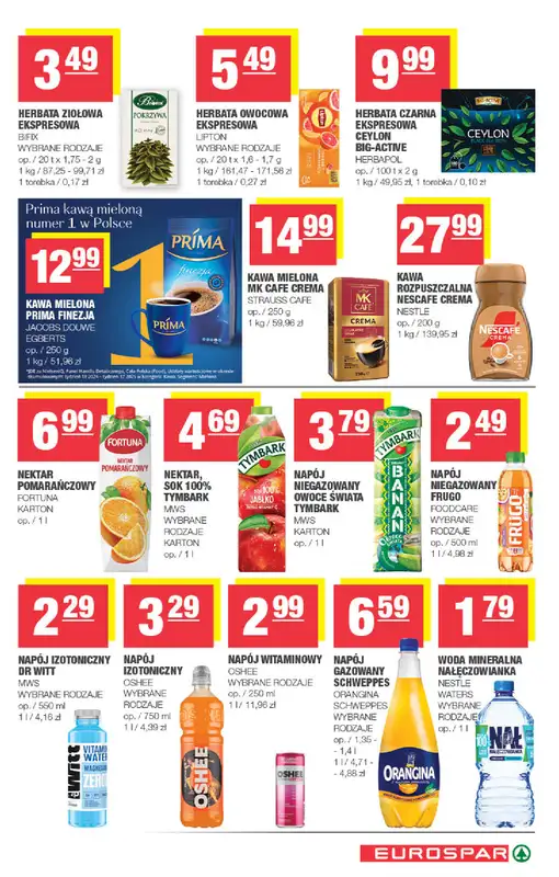SPAR - gazetka promocyjna Gazetka Eurospar od środy 19.11 do niedzieli 30.11 - strona 13