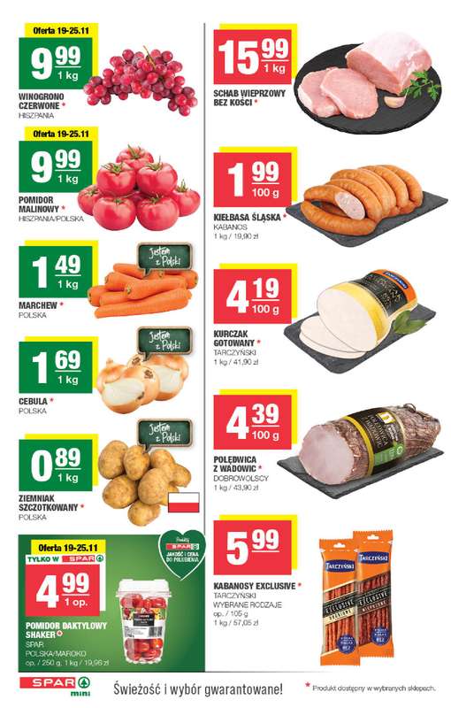SPAR - gazetka promocyjna Gazetka Spar Mini od środy 19.11 do niedzieli 30.11 - strona 2