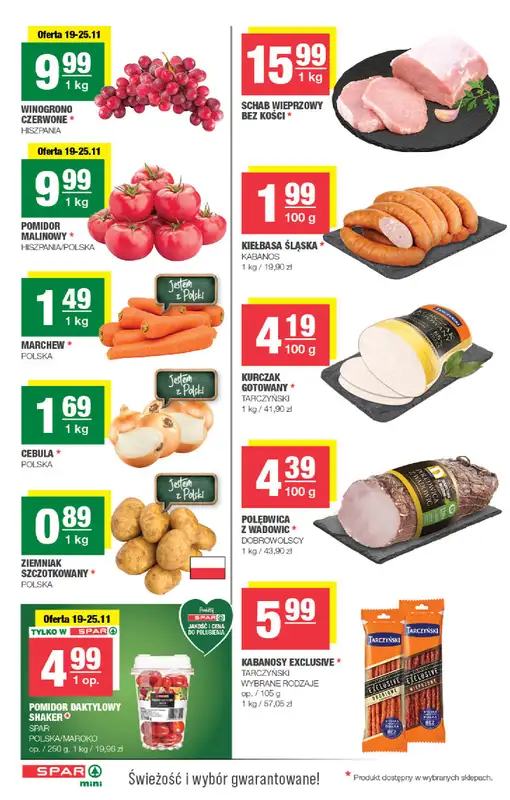 SPAR - gazetka promocyjna Gazetka Spar Mini od środy 19.11 do niedzieli 30.11 - strona 2