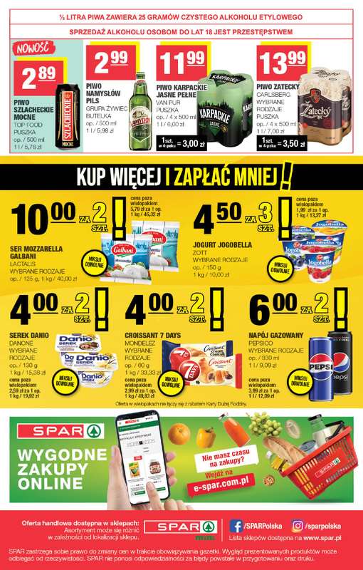 SPAR - gazetka promocyjna Gazetka Spar Mini od środy 19.11 do niedzieli 30.11 - strona 4