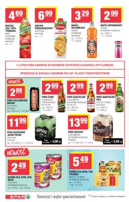 SPAR - gazetka promocyjna Gazetka Spar od środy 19.11 do niedzieli 30.11 - strona 6