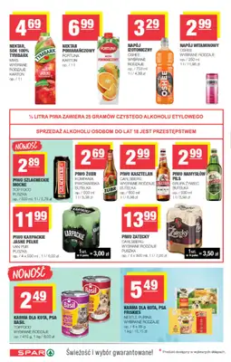 SPAR - gazetka promocyjna Gazetka Spar od środy 19.11 do niedzieli 30.11 - strona 6