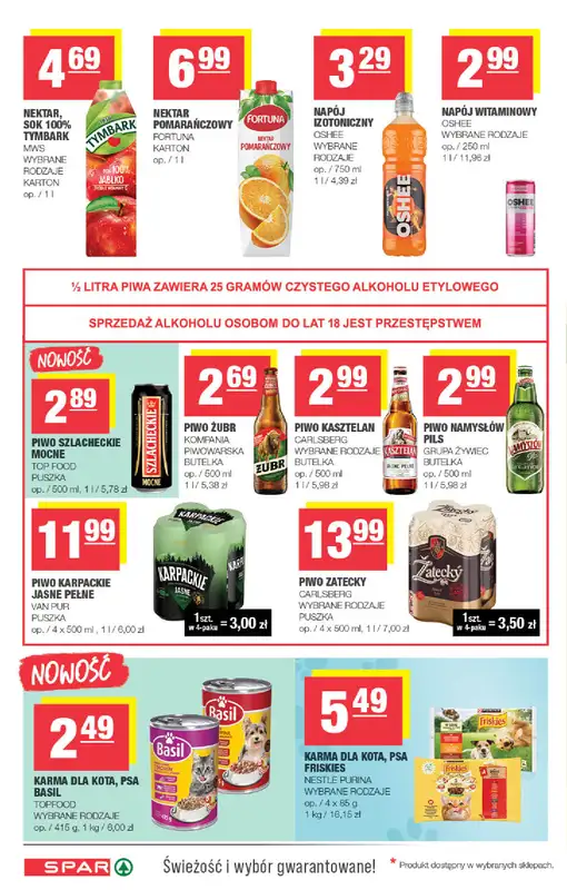 SPAR - gazetka promocyjna Gazetka Spar od środy 19.11 do niedzieli 30.11 - strona 6