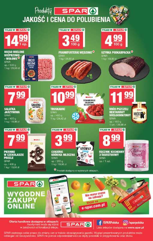 SPAR - gazetka promocyjna Gazetka Spar od środy 19.11 do niedzieli 30.11 - strona 8