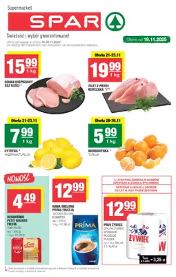 SPAR - gazetka promocyjna Gazetka Spar od środy 19.11 do niedzieli 30.11