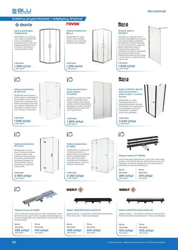 Blu Salony Łazienek - gazetka promocyjna Gazetka cz. 2 od poniedziałku 01.12 do soboty 28.02 - strona 4