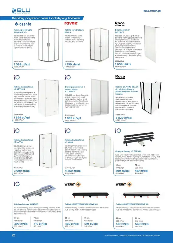 Blu Salony Łazienek - gazetka promocyjna Gazetka cz. 2 od poniedziałku 01.12 do soboty 28.02 - strona 4