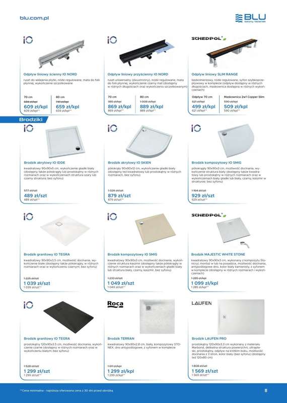 Blu Salony Łazienek - gazetka promocyjna Gazetka cz. 2 od poniedziałku 01.12 do soboty 28.02 - strona 5