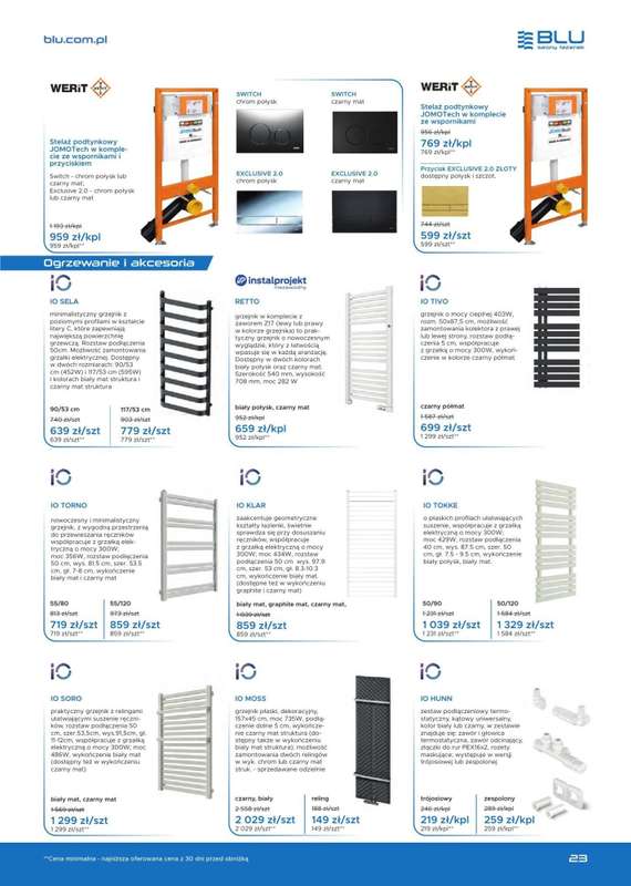 Blu Salony Łazienek - gazetka promocyjna Gazetka cz. 4 od niedzieli 01.02 do soboty 28.02 - strona 5