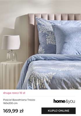 home&you - gazetka promocyjna Pościele - druga rzecz za 10 zł od soboty 15.11 do wtorku 18.11 - strona 12