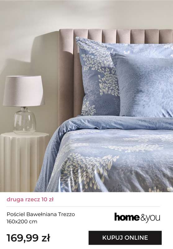 home&you - gazetka promocyjna Pościele - druga rzecz za 10 zł od soboty 15.11 do wtorku 18.11 - strona 12