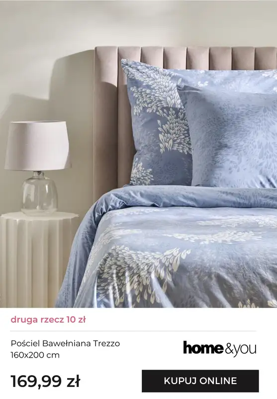 home&you - gazetka promocyjna Pościele - druga rzecz za 10 zł od soboty 15.11 do poniedziałku 17.11 - strona 12