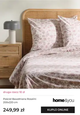 home&you - gazetka promocyjna Pościele - druga rzecz za 10 zł od soboty 15.11 do poniedziałku 17.11 - strona 7