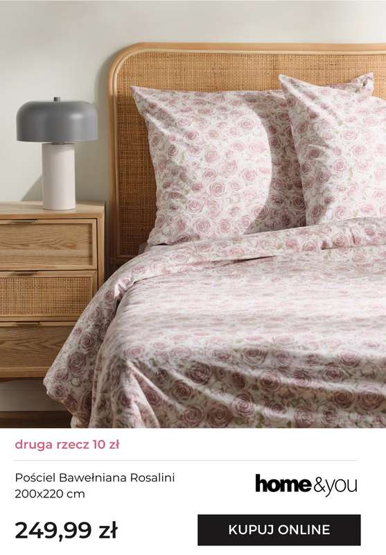 home&you - gazetka promocyjna Pościele - druga rzecz za 10 zł od soboty 15.11 do wtorku 18.11 - strona 7