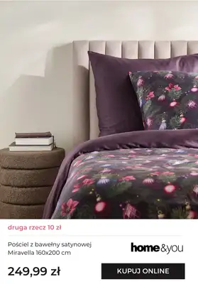 home&you - gazetka promocyjna Pościele - druga rzecz za 10 zł od soboty 15.11 do poniedziałku 17.11 - strona 4