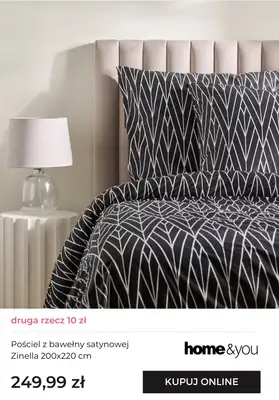 home&you - gazetka promocyjna Pościele - druga rzecz za 10 zł od soboty 15.11 do poniedziałku 17.11 - strona 10