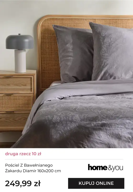 home&you - gazetka promocyjna Pościele - druga rzecz za 10 zł od soboty 15.11 do poniedziałku 17.11 - strona 6