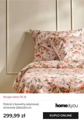 home&you - gazetka promocyjna Pościele - druga rzecz za 10 zł od soboty 15.11 do wtorku 18.11 - strona 5