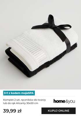 home&you - gazetka promocyjna Ręczniki 3+1 z kodem od niedzieli 16.11 do poniedziałku 01.12 - strona 7