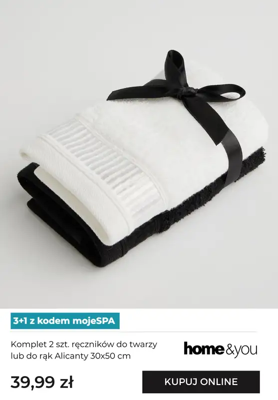 home&you - gazetka promocyjna Ręczniki 3+1 z kodem od niedzieli 16.11 do poniedziałku 01.12 - strona 7