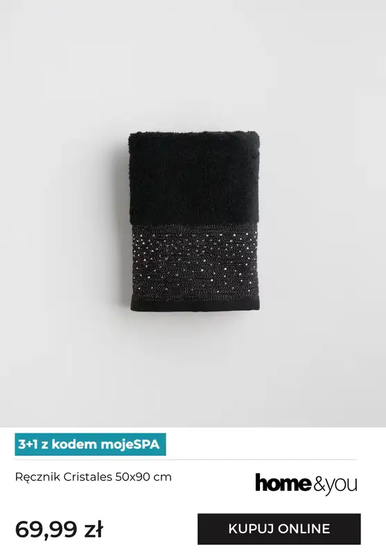 home&you - gazetka promocyjna Ręczniki 3+1 z kodem od niedzieli 16.11 do poniedziałku 01.12 - strona 5