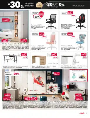 Salony Agata - gazetka promocyjna OLSZTYN: SALONY AGATA Wielkie Otwarcie Już 20.11! od czwartku 20.11 do soboty 29.11 - strona 9