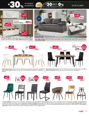 Salony Agata - gazetka promocyjna OLSZTYN: SALONY AGATA Wielkie Otwarcie Już 20.11! od czwartku 20.11 do soboty 29.11 - strona 7