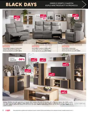 Salony Agata - gazetka promocyjna OLSZTYN: SALONY AGATA Wielkie Otwarcie Już 20.11! od czwartku 20.11 do soboty 29.11 - strona 2