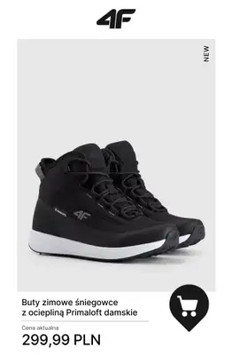 4F - gazetka promocyjna Śniegowce – ciepło i wygoda na zimę od soboty 15.11  - strona 2