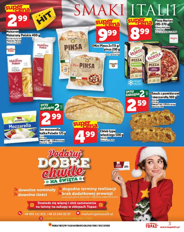TOPAZ - gazetka promocyjna Gazetka od czwartku 20.11 do środy 26.11 - strona 3