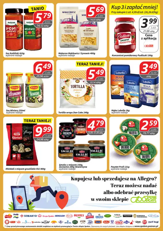 Społem - Blisko i Korzystnie - gazetka promocyjna Gazetka PSS Poznań od poniedziałku 17.11 do niedzieli 07.12 - strona 7