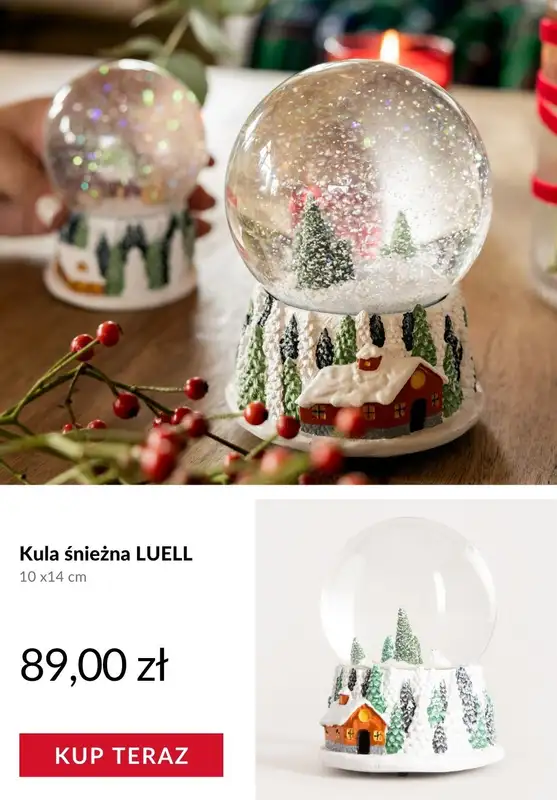 Prezenty - gazetka promocyjna Homla | Dekoracje świąteczne od soboty 15.11  - strona 9